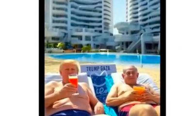 Trump-Gazze video